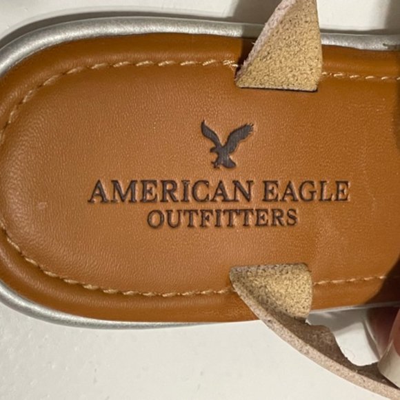 American Eagle Braided Thong Sandal Size 8 - Picture 9 of 9